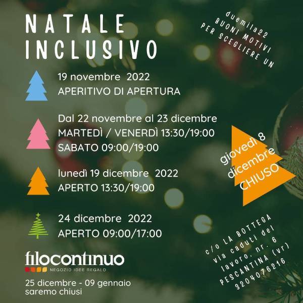 duemila22 buoni motivi per scegliere un Natale Inclusivo