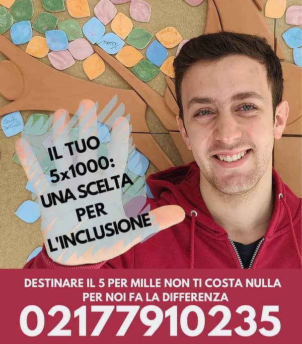 Con il tuo 5 per mille puoi migliorare la qualità di vita delle persone con disabilità
